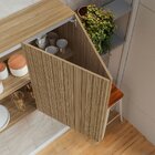 Armário Para Cozinha Porta Articulada 120cm Riscatto Freijó