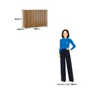 Armário Para Cozinha Porta Articulada 120cm Riscatto Freijó