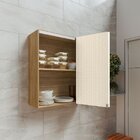 Armário Para Cozinha Porta Articulada 80cm Freijó Soft