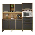 Armário Para Cozinha Sena 7 Portas 2 Gavetas Valdemóveis Cina