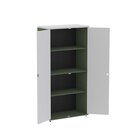 Armário Para Escritório 159,6x 41x 79,2 Cm Salvia/cinza