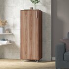 Armário Para Escritório 1 Porta 2 Prateleiras Brv Móveis Cast