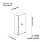 Armário Para Escritório 2 Portas