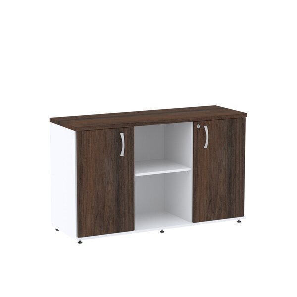 Armário Para Escritório 2 Portas 3 Prateleiras Pivot