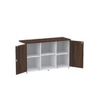 Armário Para Escritório 2 Portas 3 Prateleiras Pivot