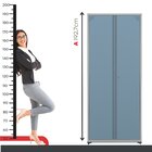 Armário Para Escritório 2 Portas Com Chave Aço 4 Prateleiras