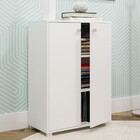 Armário Para Escritório 2 Portas Estocolmo Branco - Pnr Móveis