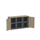 Armário Para Escritório 2 Portas Pivot Cred02ptp25