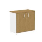 Armário Para Escritório 2 Portas Pivotante Branco/samba