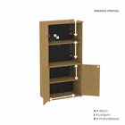 Armario Para Escritório 2 Portas Pivotante Samba