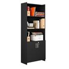 Armário Para Escritório 2 Portas Preto Tx 56118 - Notável