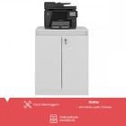 Armário Para Escritório 2 Portas State Com Chave Branco - Pnr