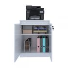 Armário Para Escritório 2 Portas State Com Chave Branco - Pnr