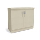 Armário Para Escritório 2 Portas Versátil 91 Cm Argila - Kapp