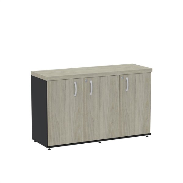 Armário Para Escritório 3 Portas 1 Prateleira Pivot Pe40