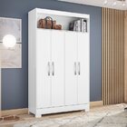 Armário Para Escritório 4 Portas 1 Nicho Nt 4030