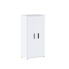 Armário Para Escritório Alto 02 Portas Pivotante Aac1600 Bran