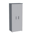 Armário Para Escritório Alto 02 Portas Pivotante Aac1900 Cinz