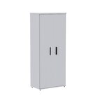 Armário Para Escritório Alto 02 Portas Pivotante Aac1900 Cinza