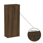 Armário Para Escritório Alto 1600x680x360 Aal160pe27 Espresso