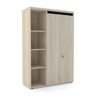 Armário Para Escritório Alto 2 Portas Com Chave E 4 Nichos  P