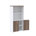 Armário Para Escritório Alto 2 Portas Com Chave Semi Aberto P