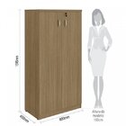 Armário Para Escritório Alto 2 Portas Com Chave Web30 Espress