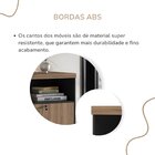 Armário Para Escritório Alto 2 Portas Com Nicho E Chave Em Ta