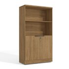 Armário Para Escritório Alto 2 Portas Semi Aberto Versátil  I