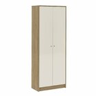 Armário Para Escritório Alto Com 2 Portas Match Yescasa Carva