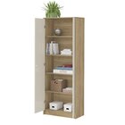 Armário Para Escritório Alto Com 2 Portas Match Yescasa Carva