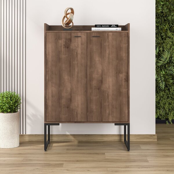 Armário Para Escritório Alto Industrial 2 Portas Iron Espress