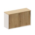 Armário Para Escritório Baixo 120cm X 74cm Com 2 Portas De Co