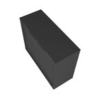 Armário Para Escritório Baixo 2 Portas 1 Prateleiras Com Rodí