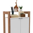 Armário Para Escritório Baixo 2 Portas Az1008