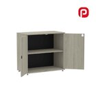 Armário Para Escritório Baixo 2 Portas Com Chave Maxxi