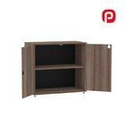 Armário Para Escritório Baixo 2 Portas Com Chave Maxxi