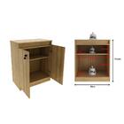 Armário Para Escritório Baixo 2 Portas Com Chave Me4149 Amênd