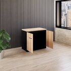 Armário Para Escritório Baixo 2 Portas Espresso Móveis