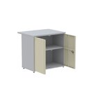 Armário Para Escritório Baixo Com Extensor No Tampo 600 Ab740