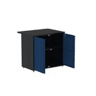 Armário Para Escritório Baixo Com Extensor No Tampo 60cm Dive