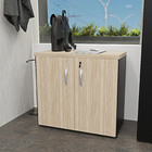 Armário Para Escritório Baixo Fechado 800x740x420 F.15mm - Du