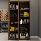 Armário Para Escritório Barramas 4 Portas Amarula - Pnr Móveis