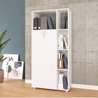 Armário Para Escritório Com 2 Portas E 8 Nichos - Branco
