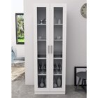 Armário Para Escritório Com Portas De Vidro Appunto