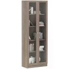 Armario Para Escritorio Com Portas De Vidro Me4115 Tecno Mobi