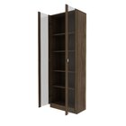 Armário Para Escritório Com Portas De Vidro Me4115 Tecnomobili