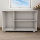 Armário Para Escritório Coral 3 Portas 1 Prateleira Branco -