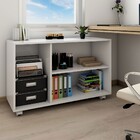 Armário Para Escritório Coral 3 Portas 1 Prateleira Branco -