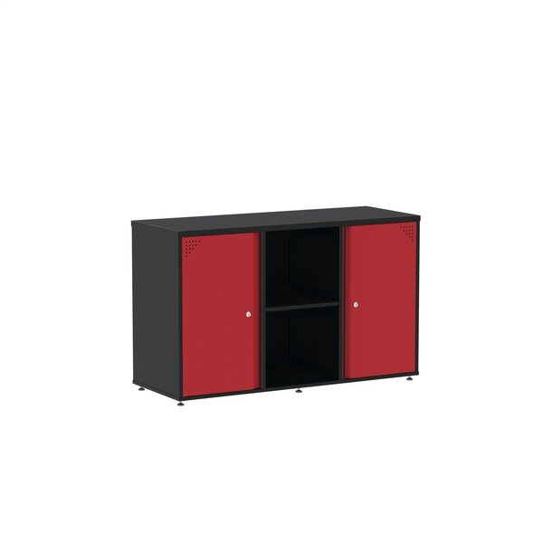 Armário Para Escritório Credenza Madeira 02 Portas Cred1200_a